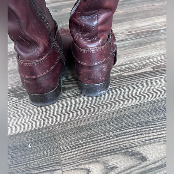 •FRYE Melissa Harness Inside Zip Wide-Calf Boots - Pre-loved• - Picture 9 of 15